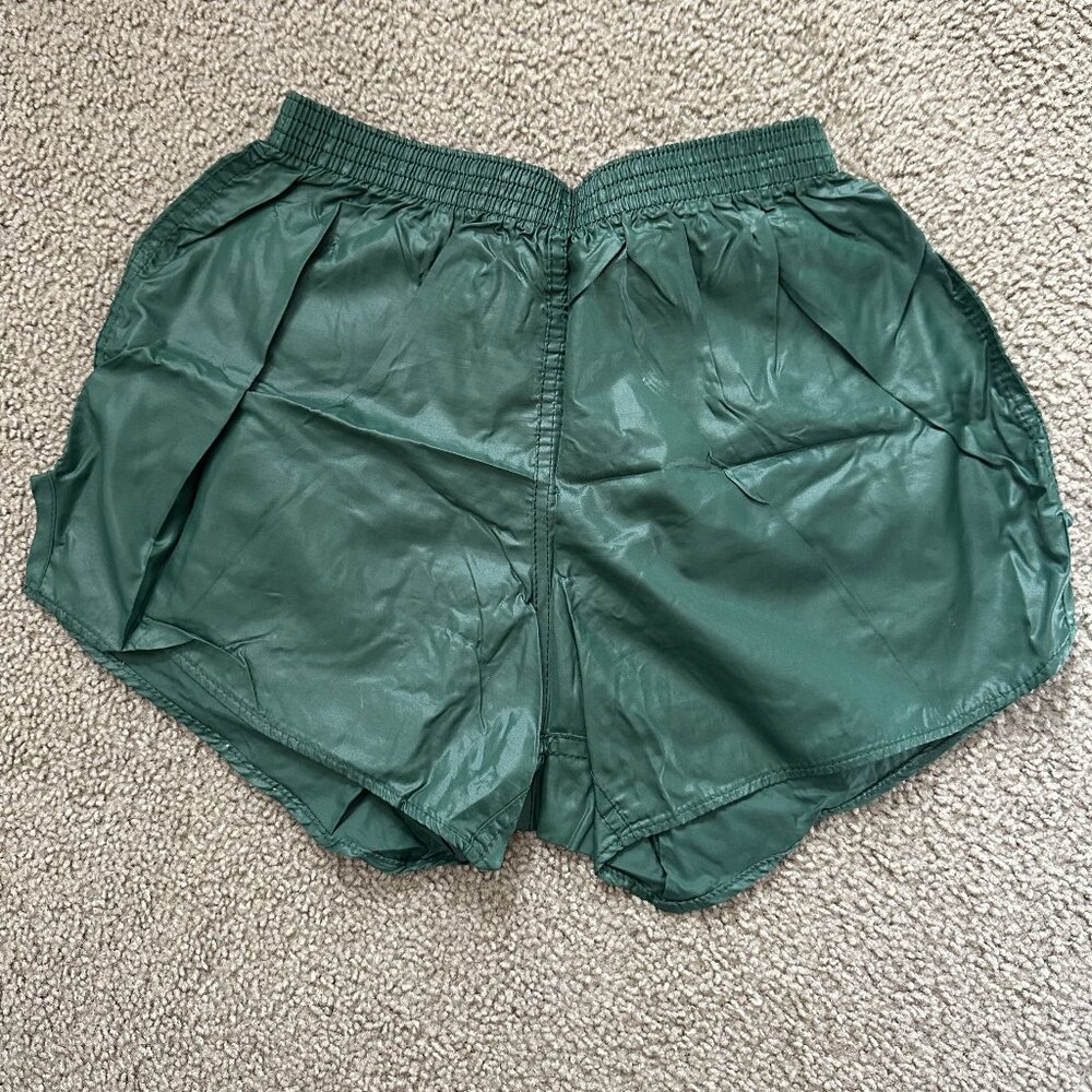green Soffe shorts, sz Med